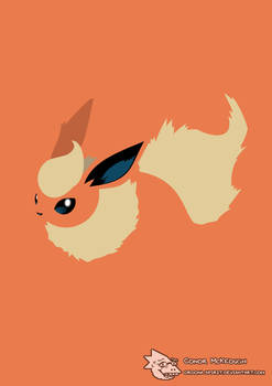 Eeveelution Minimalist Series - Flareon