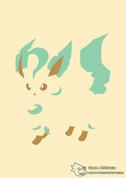 Eeveelution Minimalist Series - Leafeon