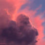 Pink clouds