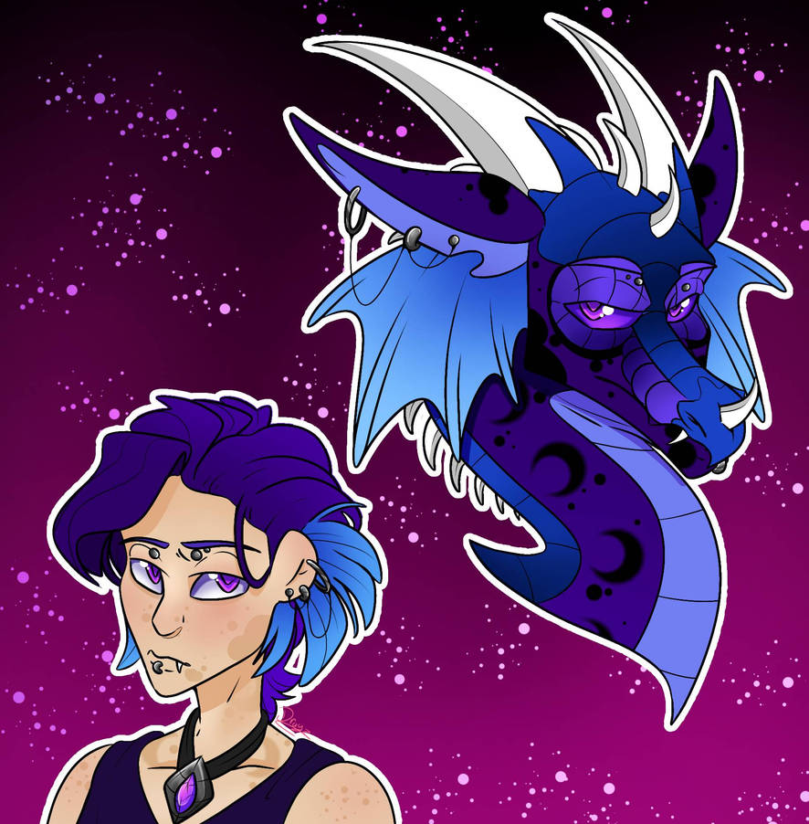 Gave her a humansona by Dragz3170 on DeviantArt