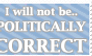 Politically Correct - Stamp