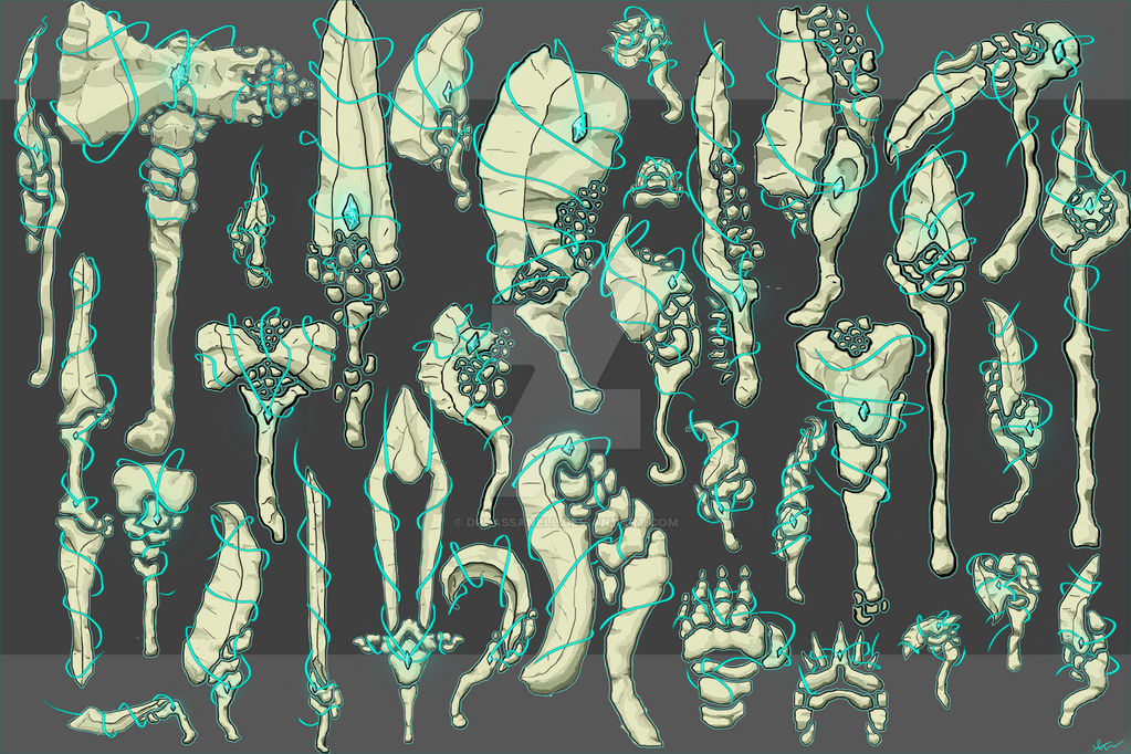 Rune Weapons by DreasSanell on DeviantArt