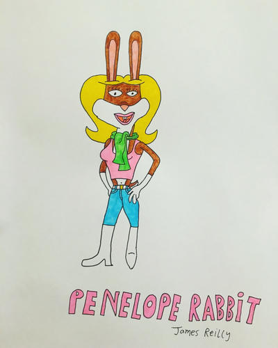 Penelope Rabbit Sign Penelope Rabbit by JamesStarToonist on DeviantArt