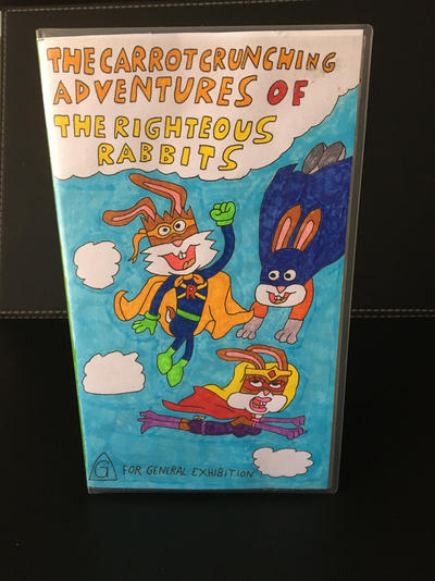 Righteous Rabbits VHS by JamesStarToonist on DeviantArt