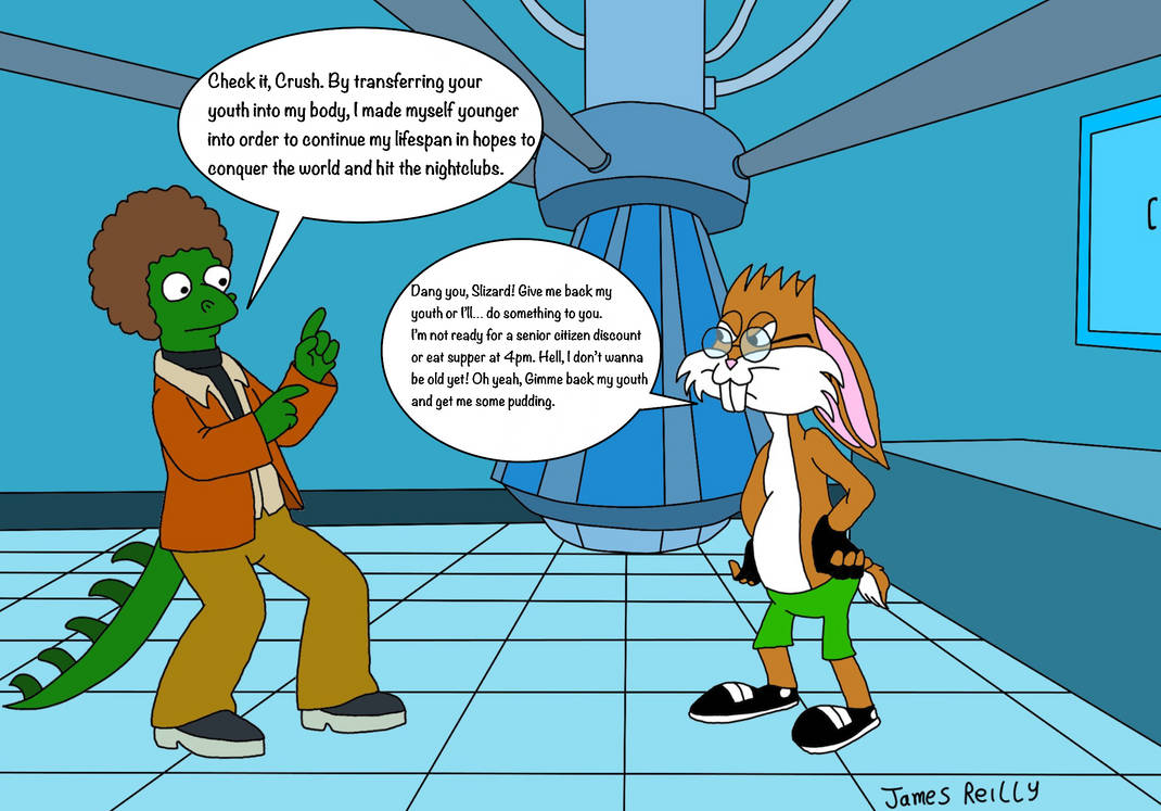 Lizard And Rabbit Young Lizard, Old Rabbit by JamesStarToonist on DeviantArt