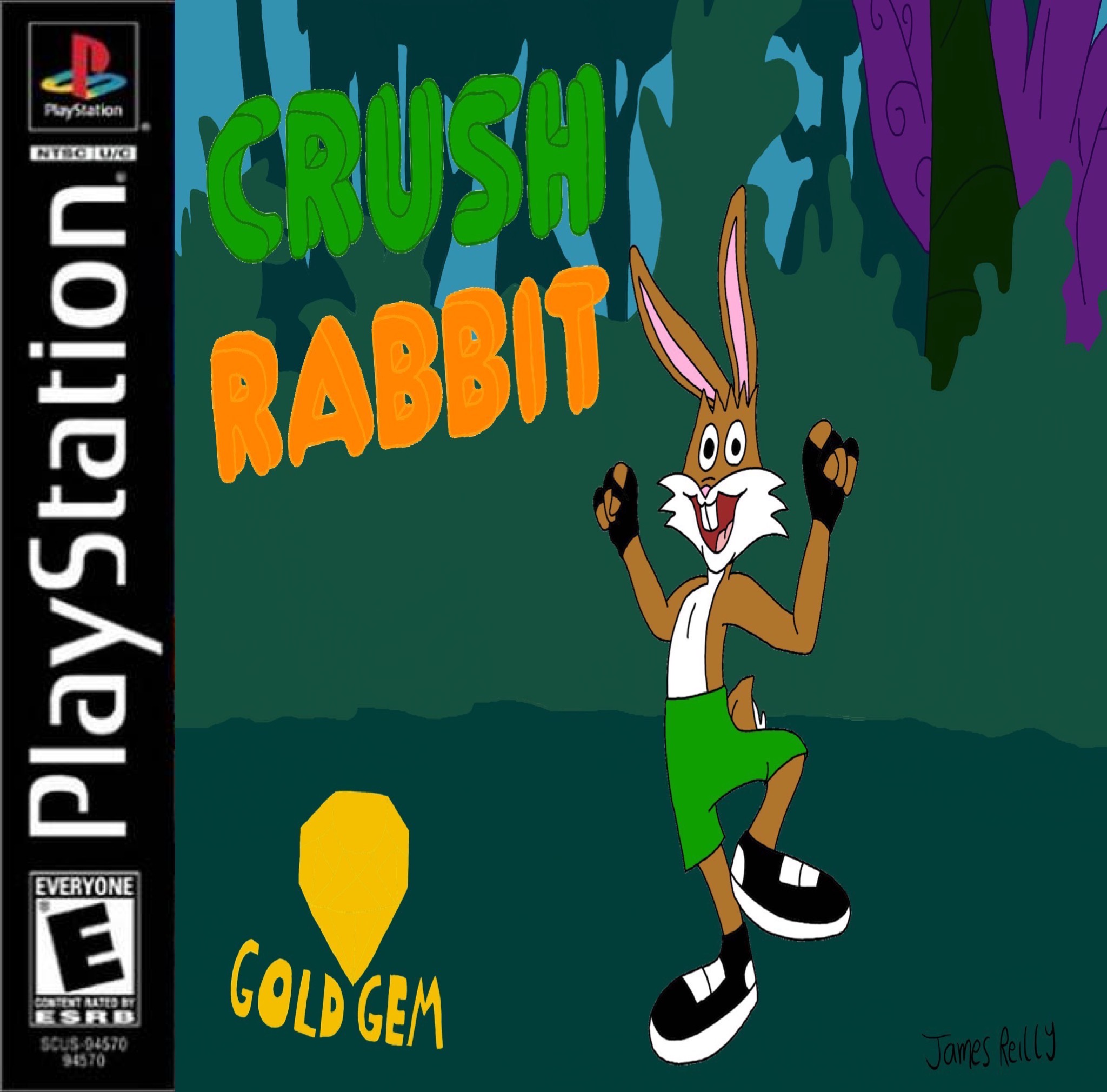 Crush Rabbit on PS1 by JamesStarToonist on DeviantArt