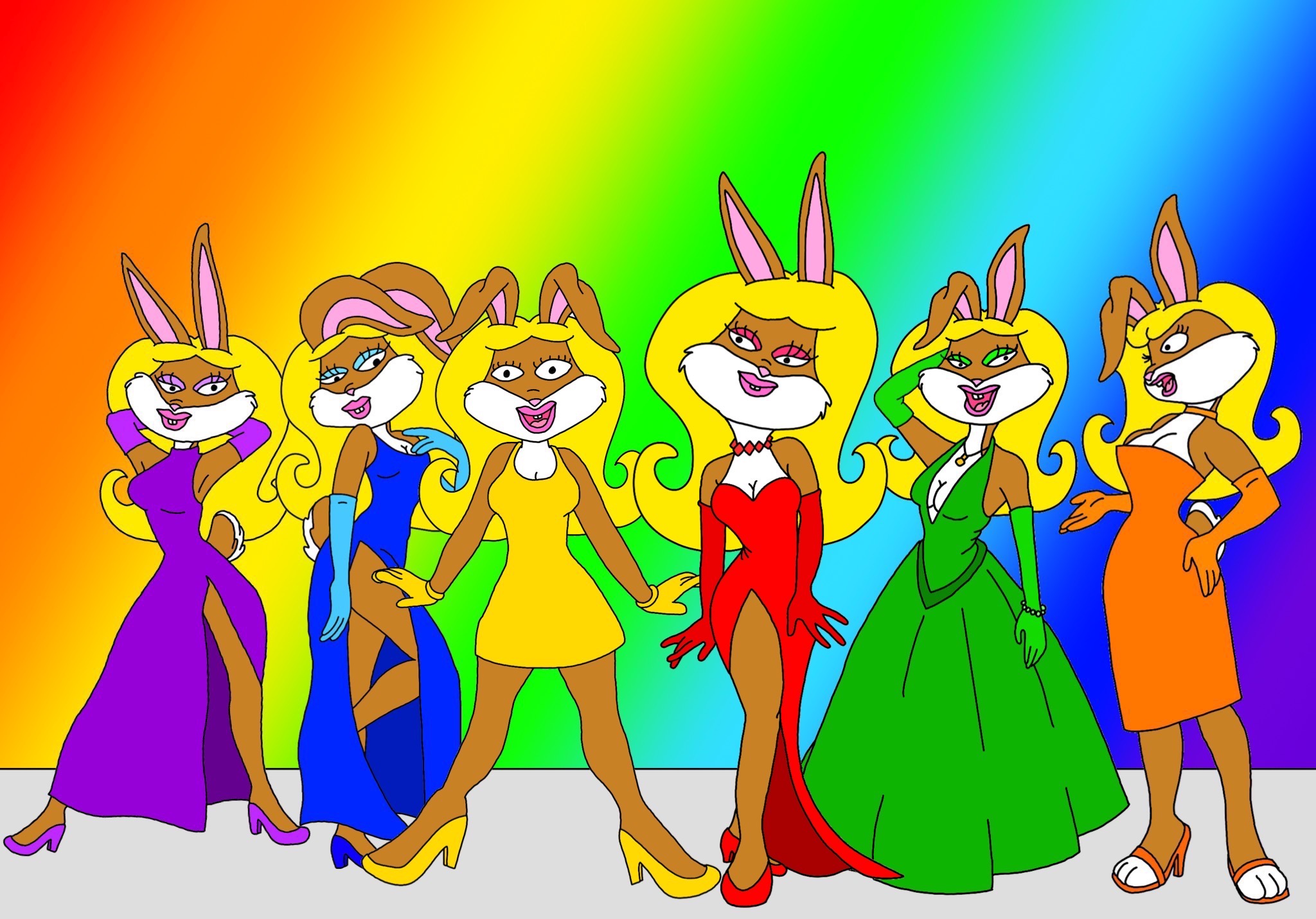 Penelope The Rabbit Best Dress for Penelope Rabbit by JamesStarToonist on DeviantArt