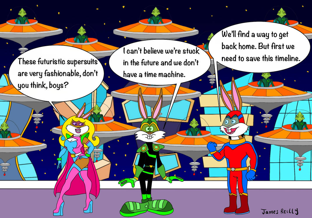 Brave New Rabbit Trio by JamesStarToonist on DeviantArt