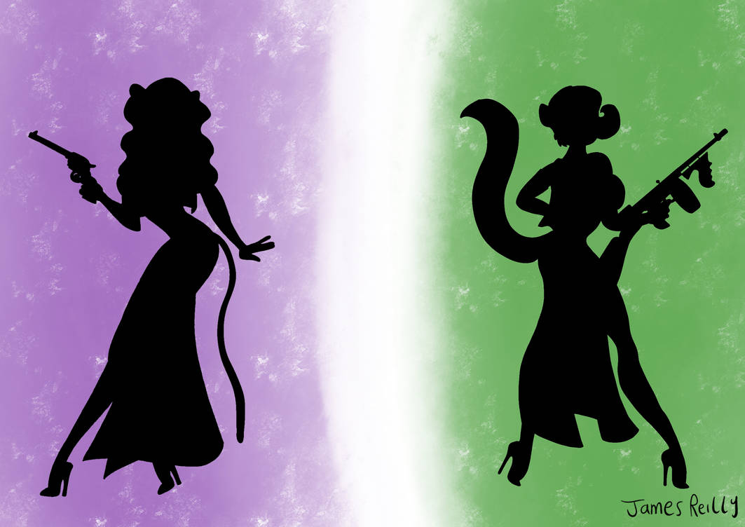 Diva Silhouettes By JamesStarToonist On DeviantArt