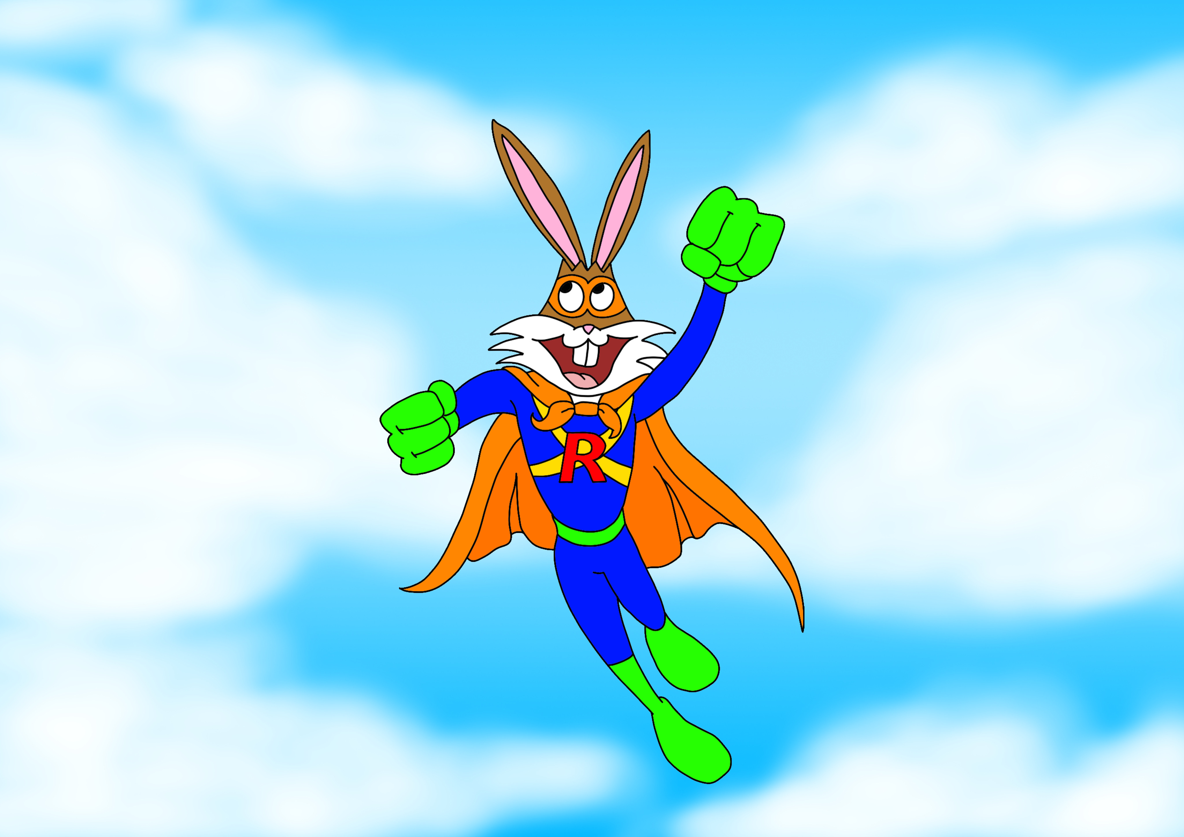 Flying Rabbit Deviantart Rabbit X Flying by JamesStarToonist on DeviantArt