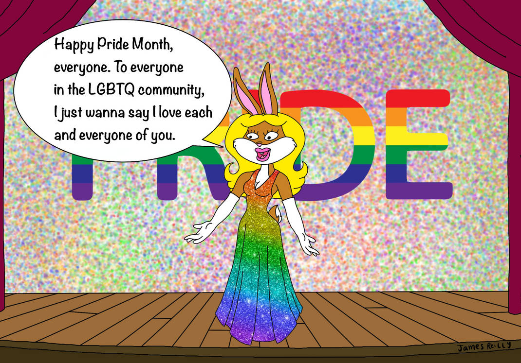 Penelope Rabbit Sign Penelope Rabbit Supports Pride by JamesStarToonist on DeviantArt
