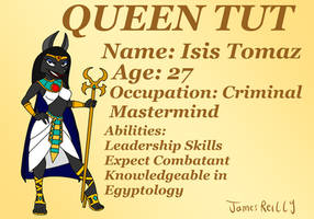 Amethyst Predator Character Profiles: Queen Tut