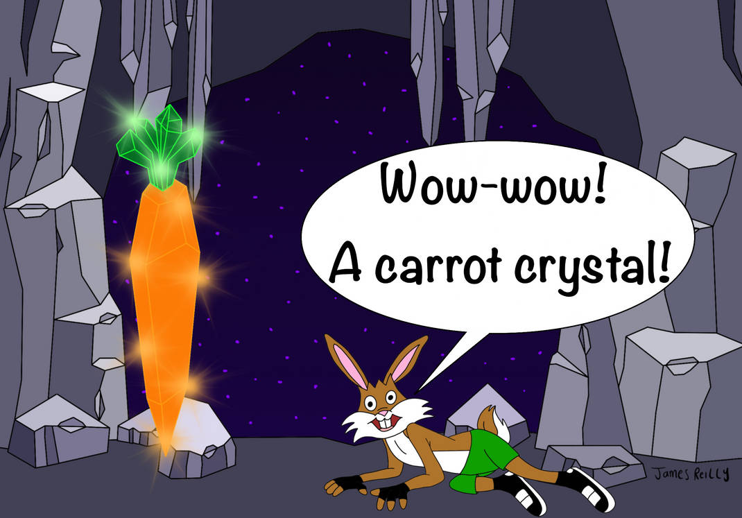 Crush Rabbit and the Carrot Crystal by JamesStarToonist on DeviantArt