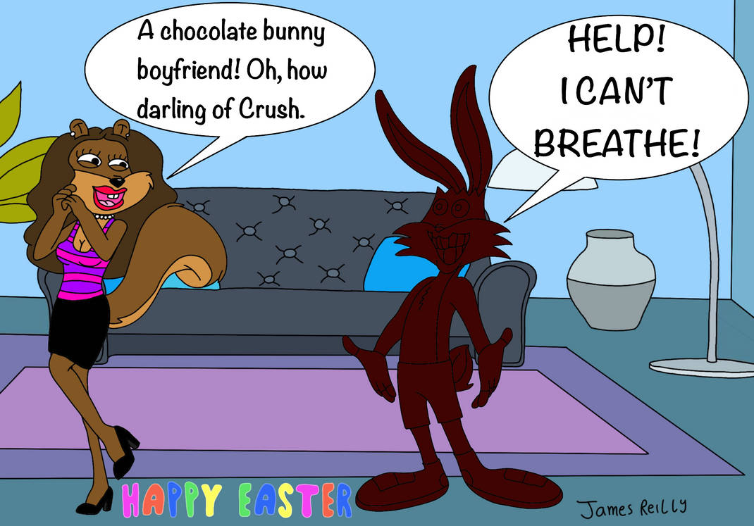 Boot Crush Rabbit Chocolate Covered Crush Rabbit by JamesStarToonist on DeviantArt