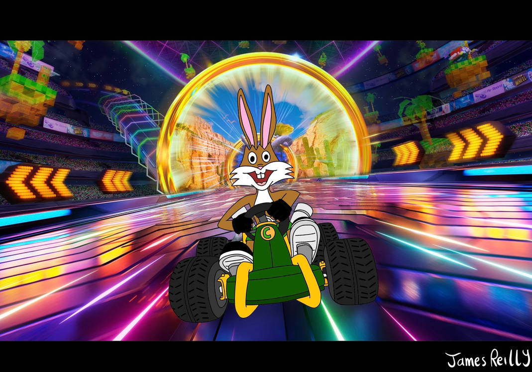 Crush Rabbit in Sonic Racing: Crossworlds by JamesStarToonist on DeviantArt