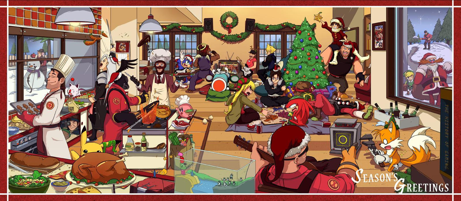 Merry Gamey Christmas by haruningster