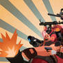 Wallpaper: TF2 RED