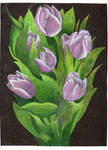 Tulip Bouquet by jesus-at-art