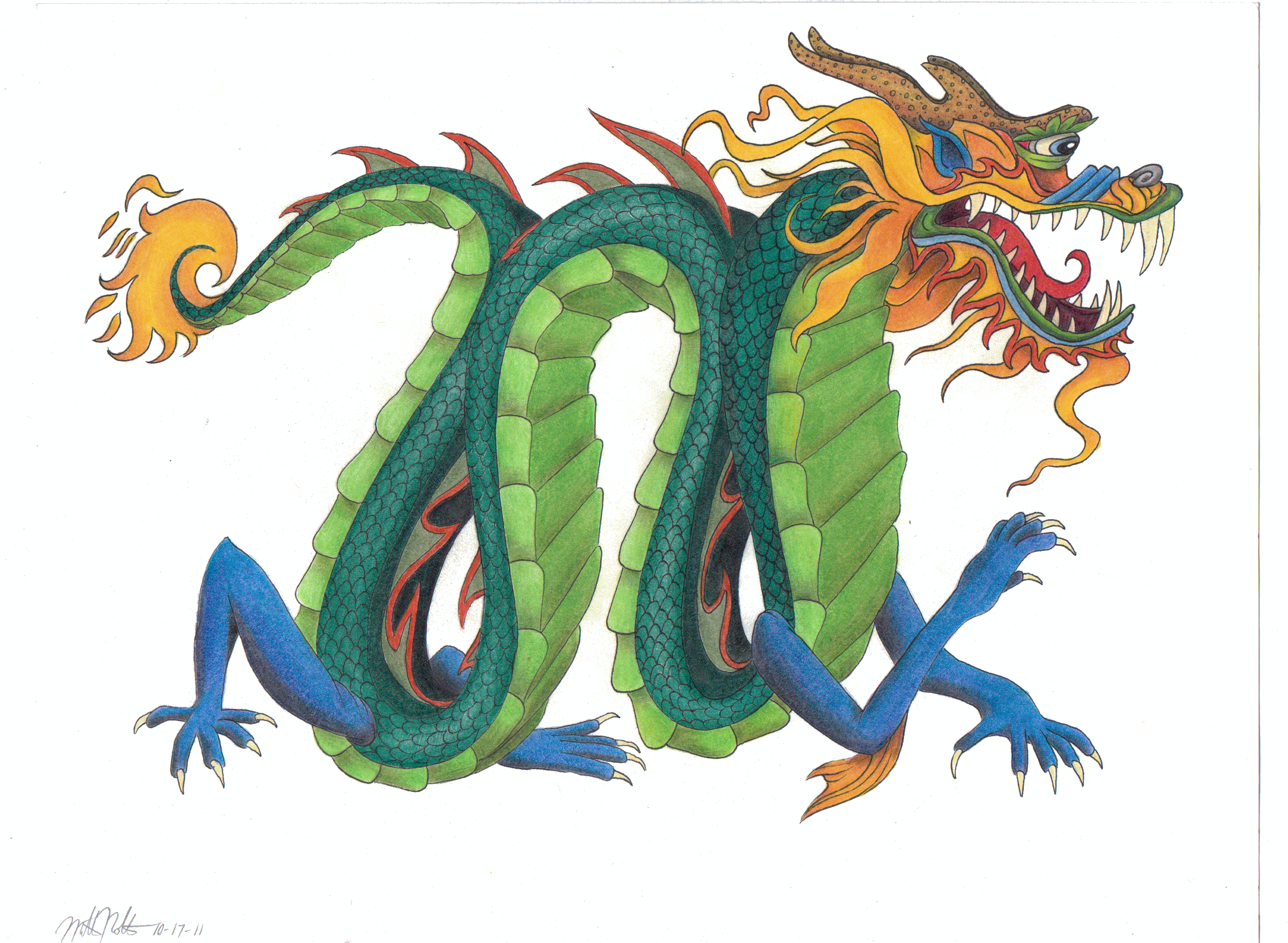 Chinese Imperial Dragon - Lung