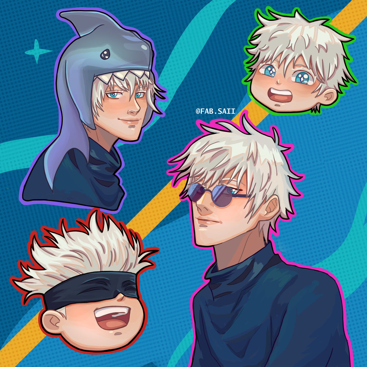 Gojo Based Gojo by fabsaii on DeviantArt
