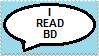 I Read BD stamp