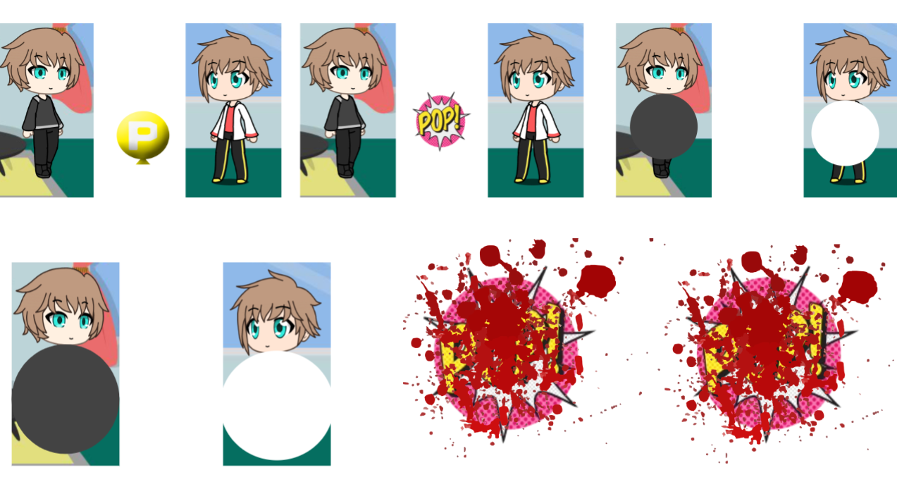 Kyle And Jacob's P-Balloon Accident With Blood by inflationrules on ...