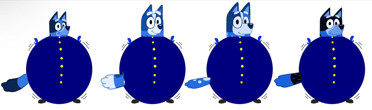 They Blueberry Bluey Family by inflationrules on DeviantArt