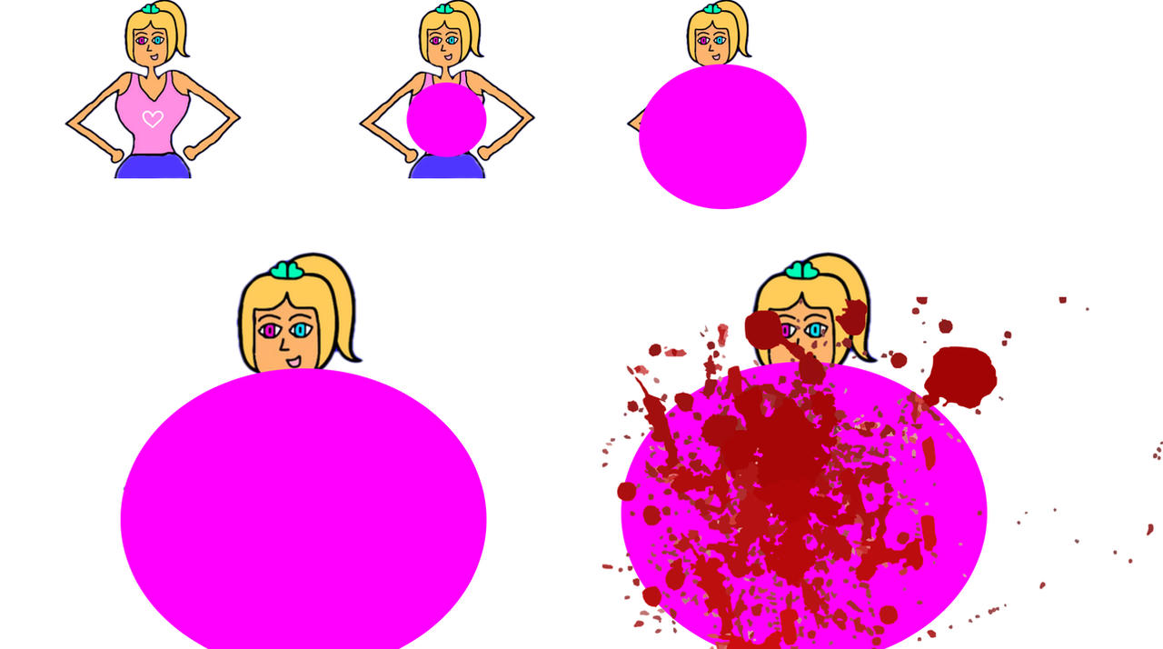 TommyJH Belly Exploding With Blood by inflationrules on DeviantArt