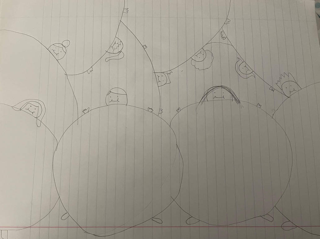 Random People Inflated by inflationrules on DeviantArt