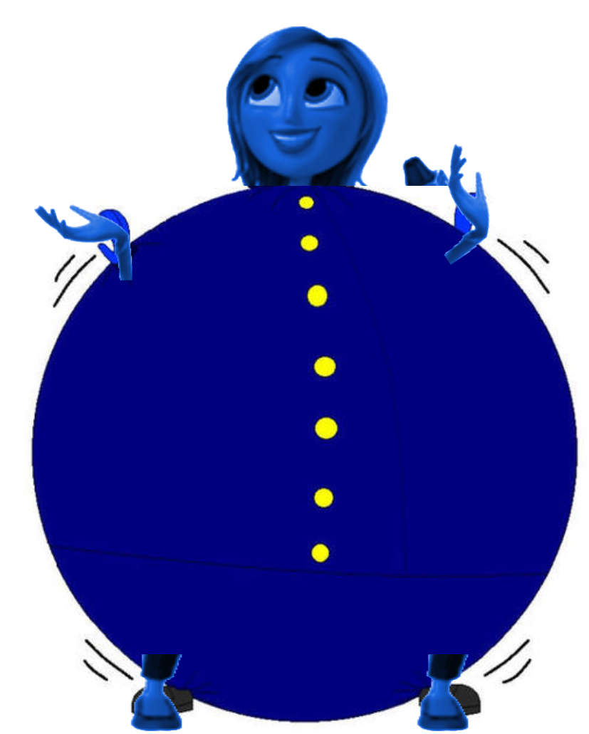 Sam Sparks As A Blueberry by inflationrules on DeviantArt