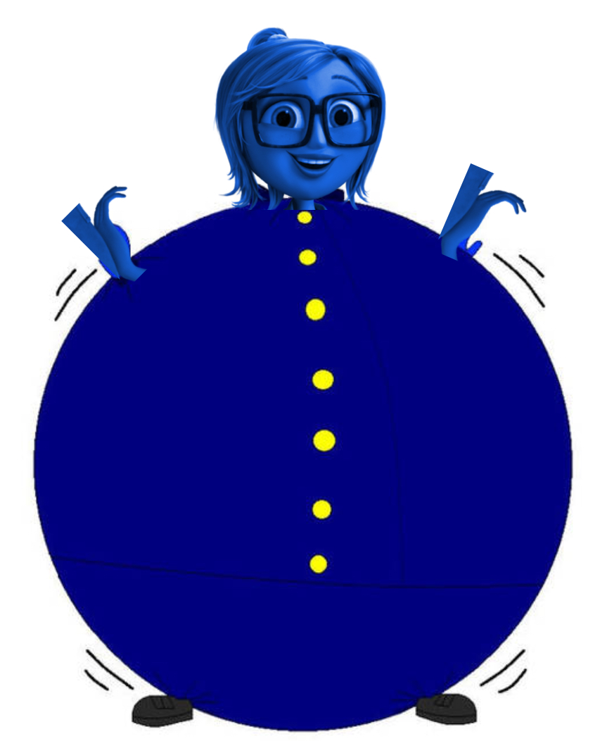 Sam Sparks As A Blueberry V2 by inflationrules on DeviantArt