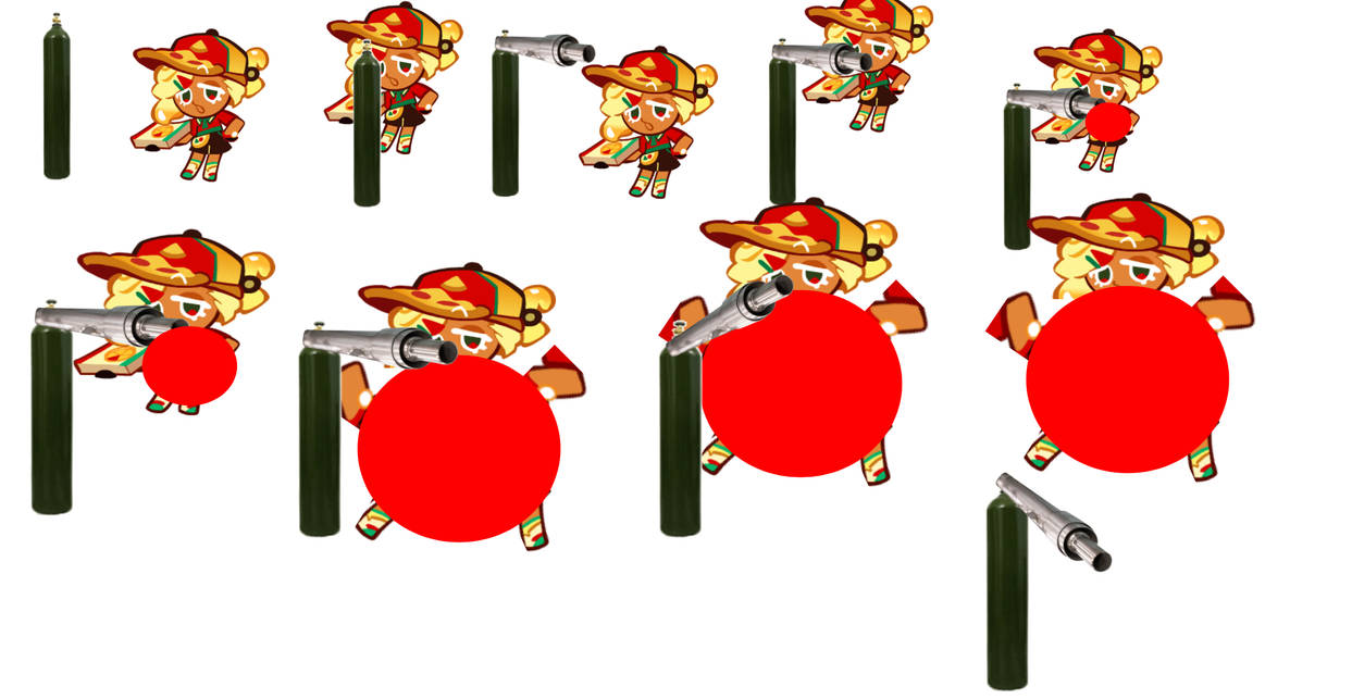 Pizza Cookie Helium Tank Inflation by inflationrules on DeviantArt