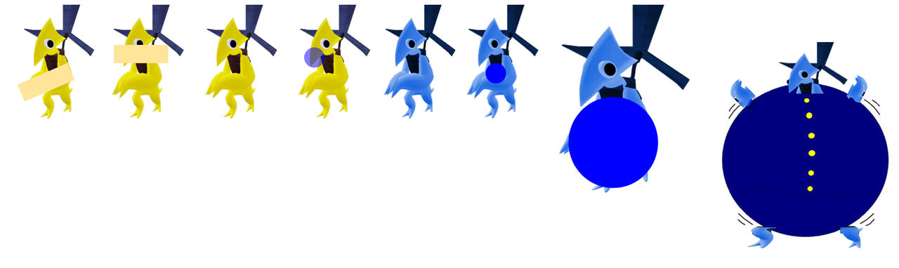 Yellow (Ultimate Pop Culture) Blueberry Inflation by inflationrules on ...