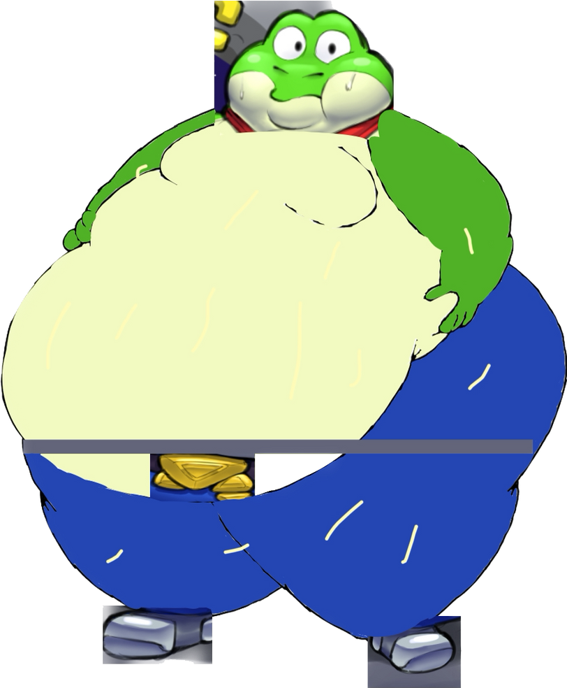 Fat Slippy Toad Transparent by inflationrules on DeviantArt
