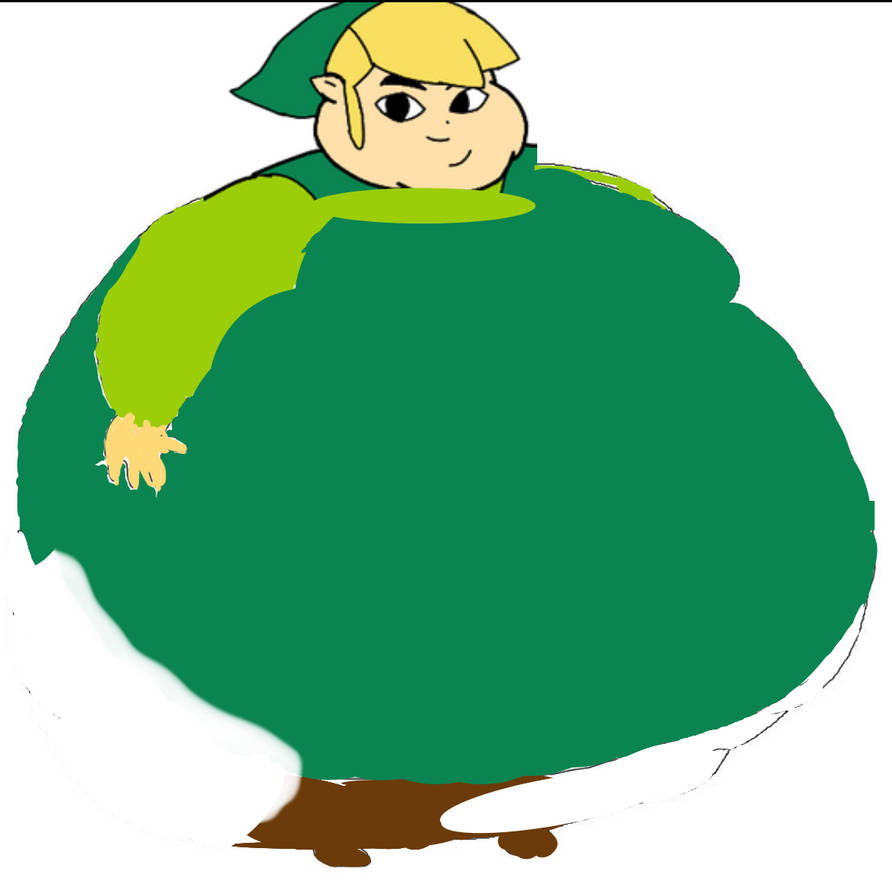 Fat Toon Link by inflationrules on DeviantArt