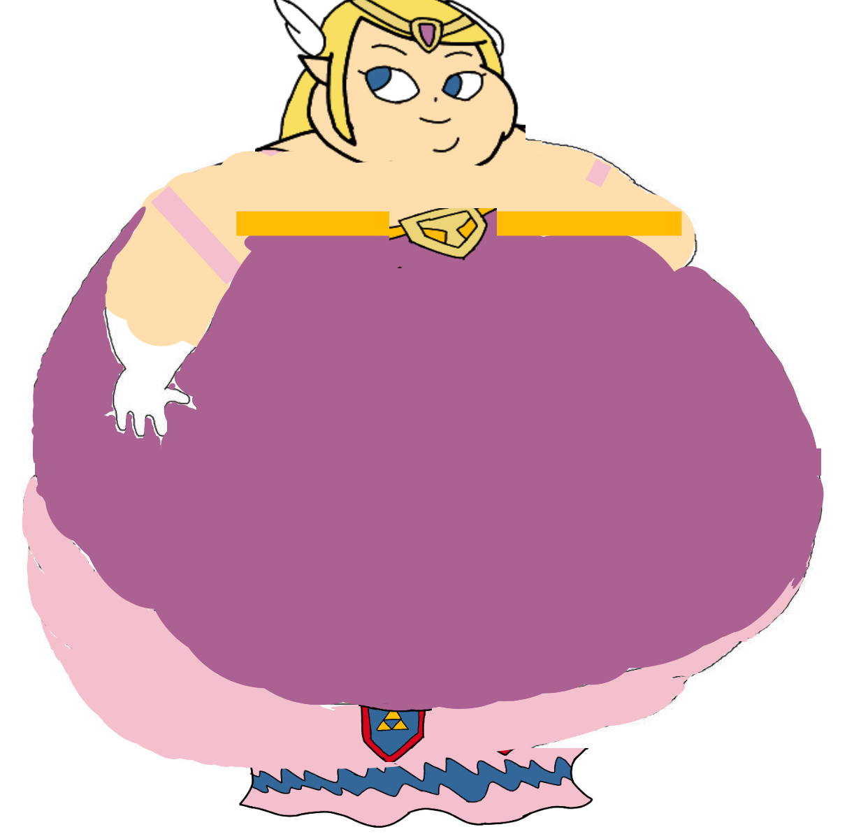 Fat Zelda Deviantart