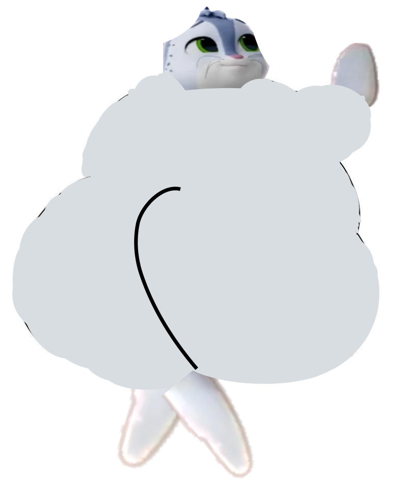 Fat Sebastian The Seal Big Butt (Unclothed) by inflationrules on DeviantArt
