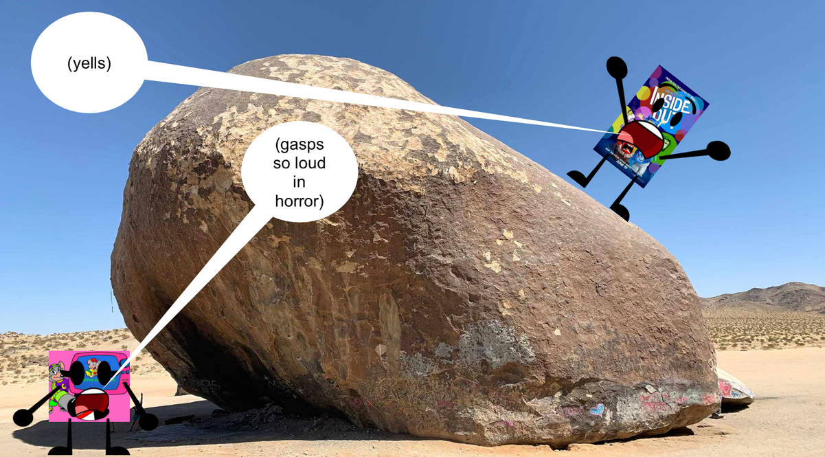 Rock Inflation A Screenshot Of Me Falling Off A Giant Rock by inflationrules on DeviantArt