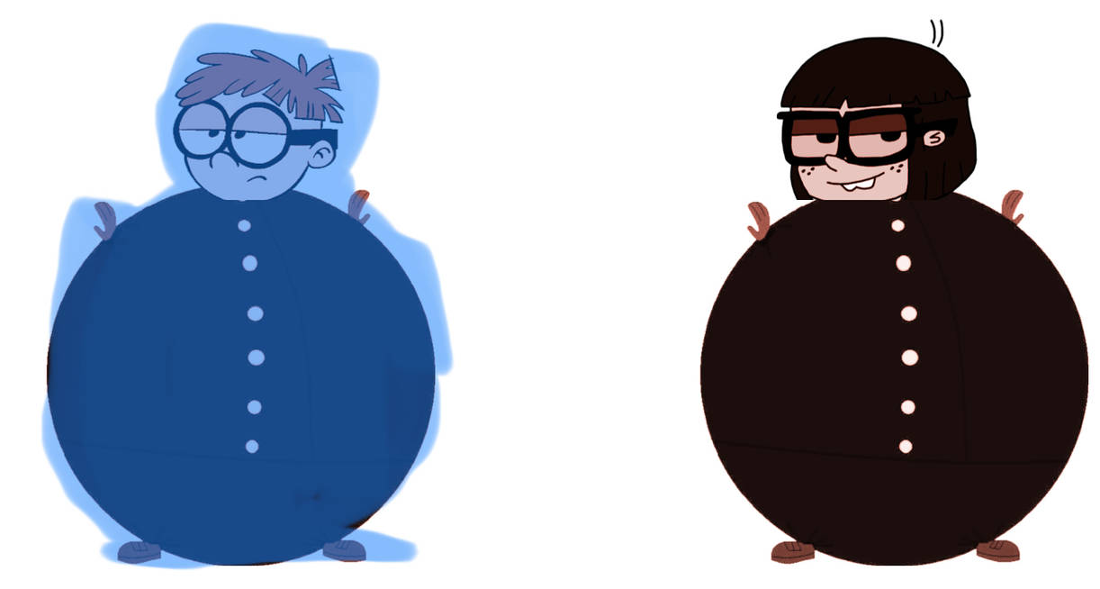 Loud Raspberries Animation Levi Loud And Dani As Blue And Pink Raspberries by inflationrules on ...