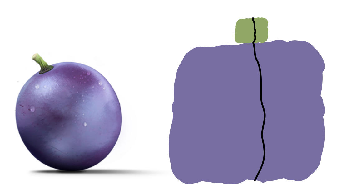 Fat Grape The Butt by inflationrules on DeviantArt