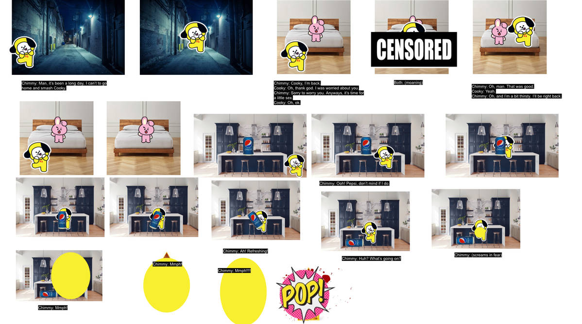 The Interdimensional Machine BT21 Version by inflationrules on DeviantArt