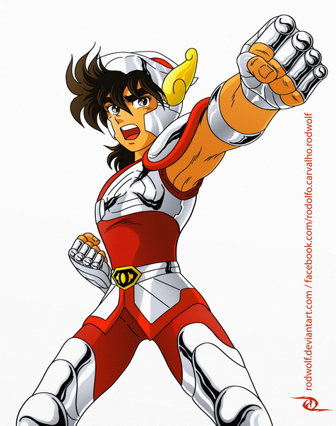 Saint Seiya Omega - Pegasus Seiya Render by TheWolfMonster on DeviantArt