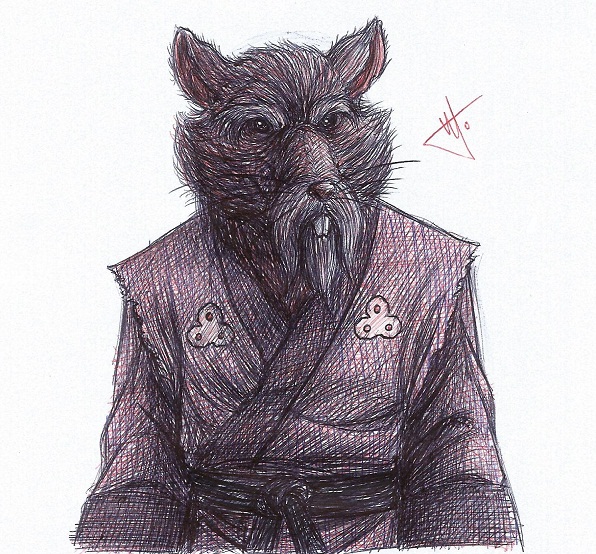 Master Splinter sketch by RodWolf on DeviantArt