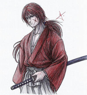 Kenshin Himura sketch