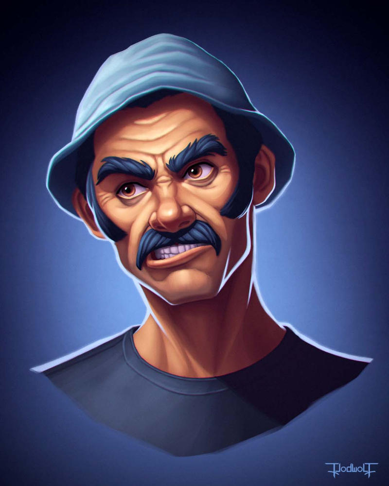 Don Ramon Portrait (2022) by RodWolf on DeviantArt