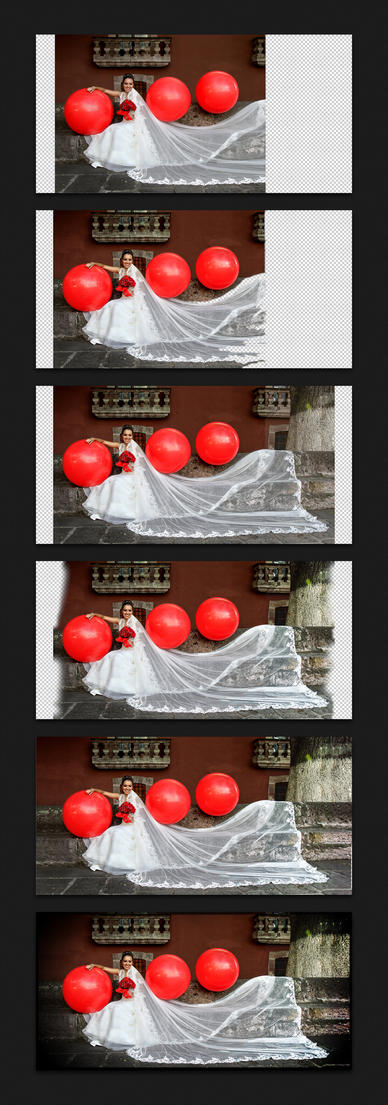 Panoramic Retouch Process