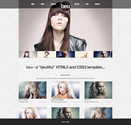 beu - Beauty HTML5 - CSS3 Template