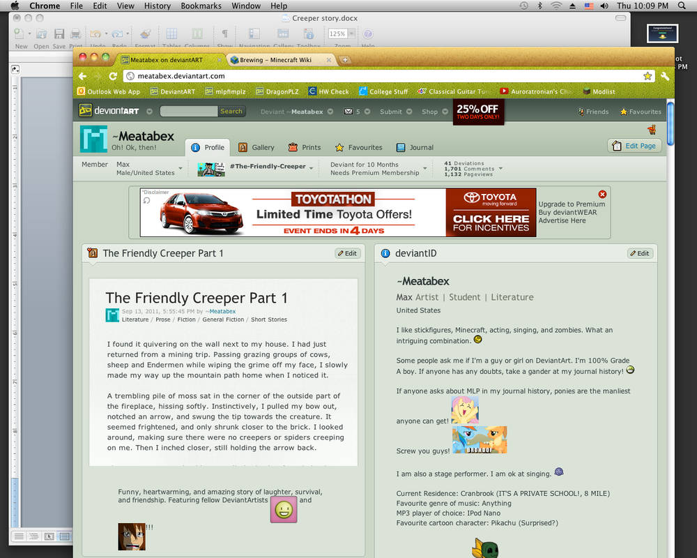 DeviantART Desktop Layout by Meatabex on DeviantArt