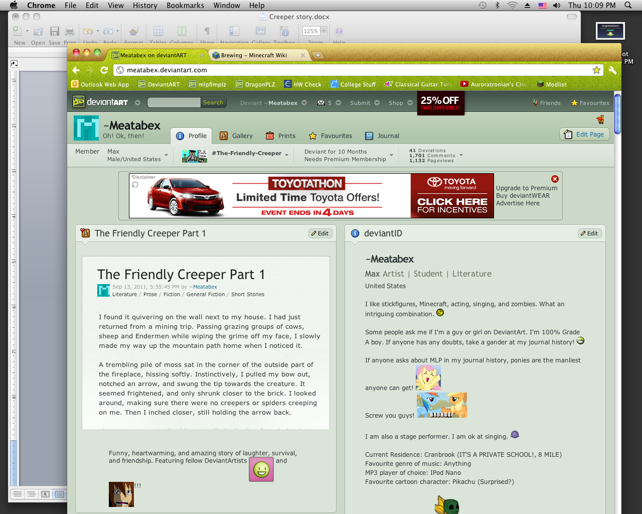 DeviantART Desktop Layout by Meatabex on DeviantArt