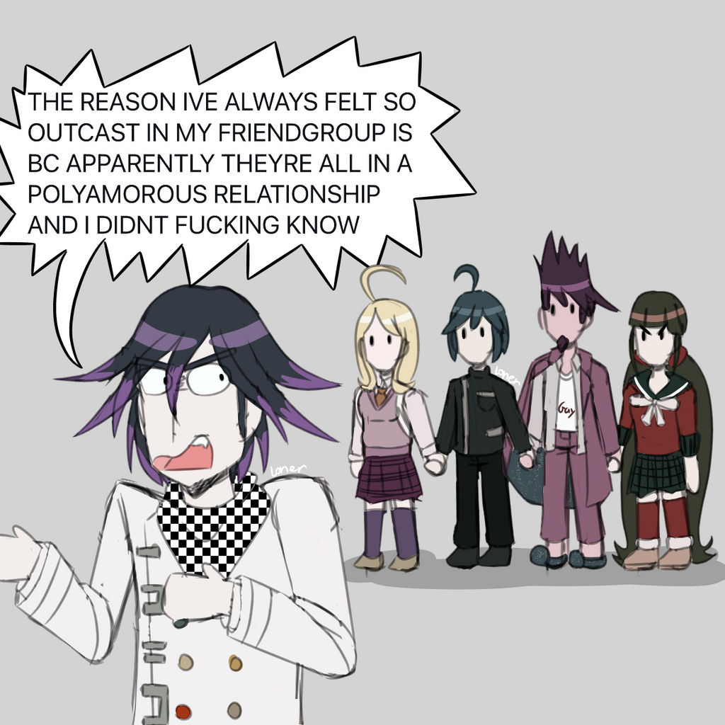Polyamory Deviantart Danganronpa - Polyamory by LonerEevee on DeviantArt